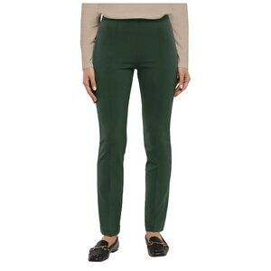 NEW Banana Republic Women's M Green Ponte Pants Slim Fit Pull on G1469
